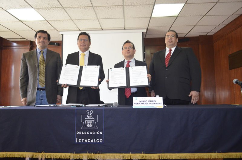 INFODF reconoció a Iztacalco como la primera delegación en firmar convenio para garantizar transparencia