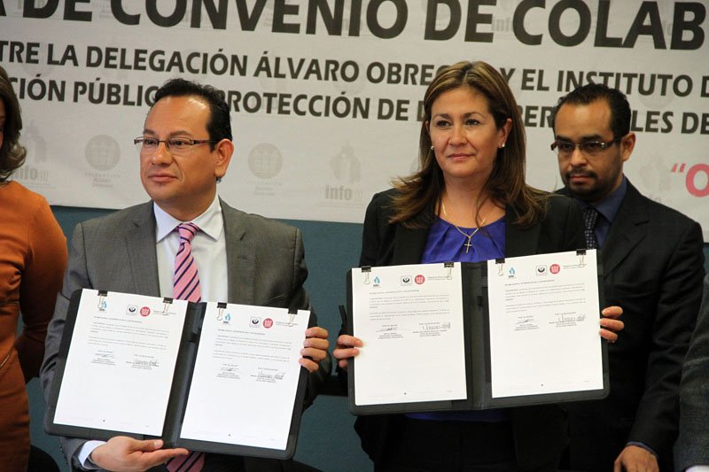 FIRMAN CONVENIO DE COLABORACIÓN DAO E INFODF
