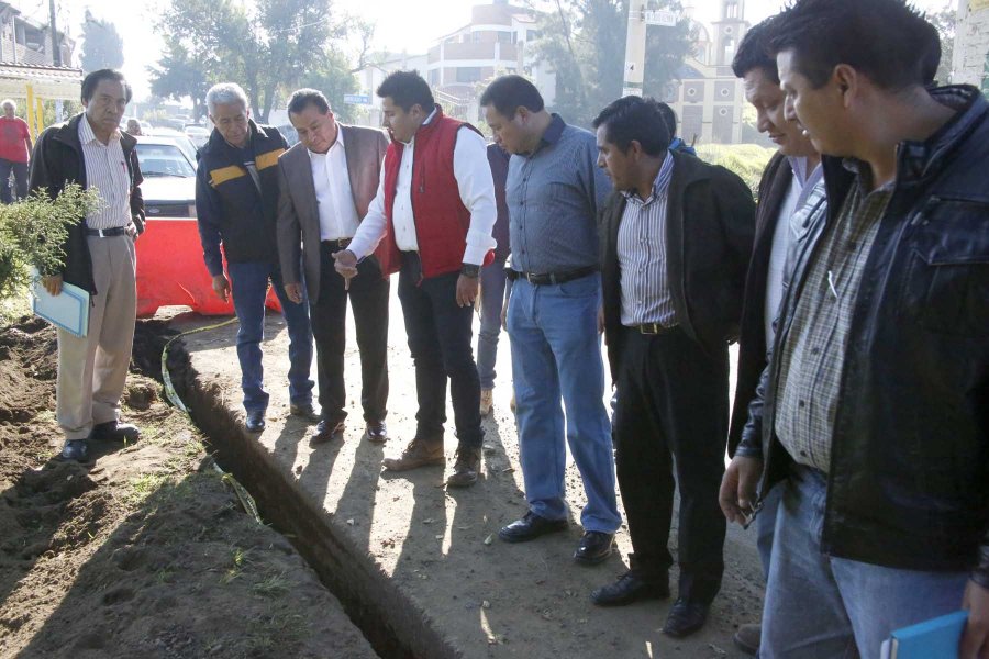 Invertirán 32 millones de pesos para Sustitución de la Red Secundaria de Agua Potable en Milpa Alta