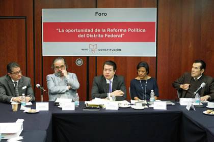 Debate de Reforma Política del D.F.