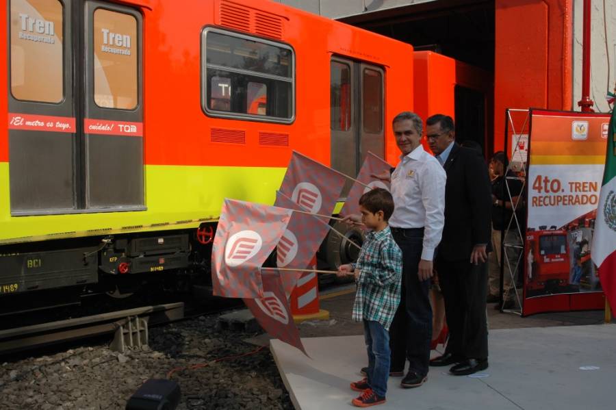 PONEN EN MARCHA 4 TREN RECUPERADO DEL STC, SERÁN 22 EN 2014
