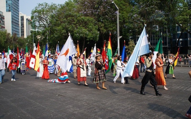 FERIA DE CULTURAS AMIGAS 2014 EN EL ZÓCALO CAPITALINO