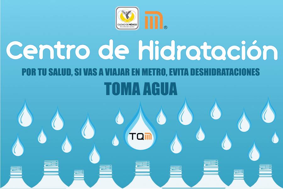 PONE EL METRO EN MARCHA EL a€œPROGRAMA DE HIDRATACIÓN 2014a€