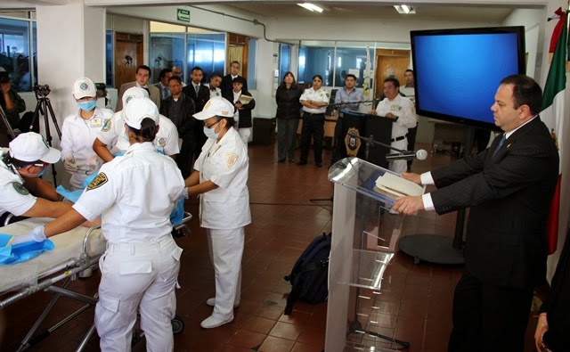 Atiende ERUM el 64% de las emergencias ocurridas en la ciudad de Mexico