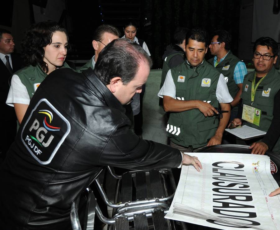 OPERATIVO MALA COPA EN LA CONDESA