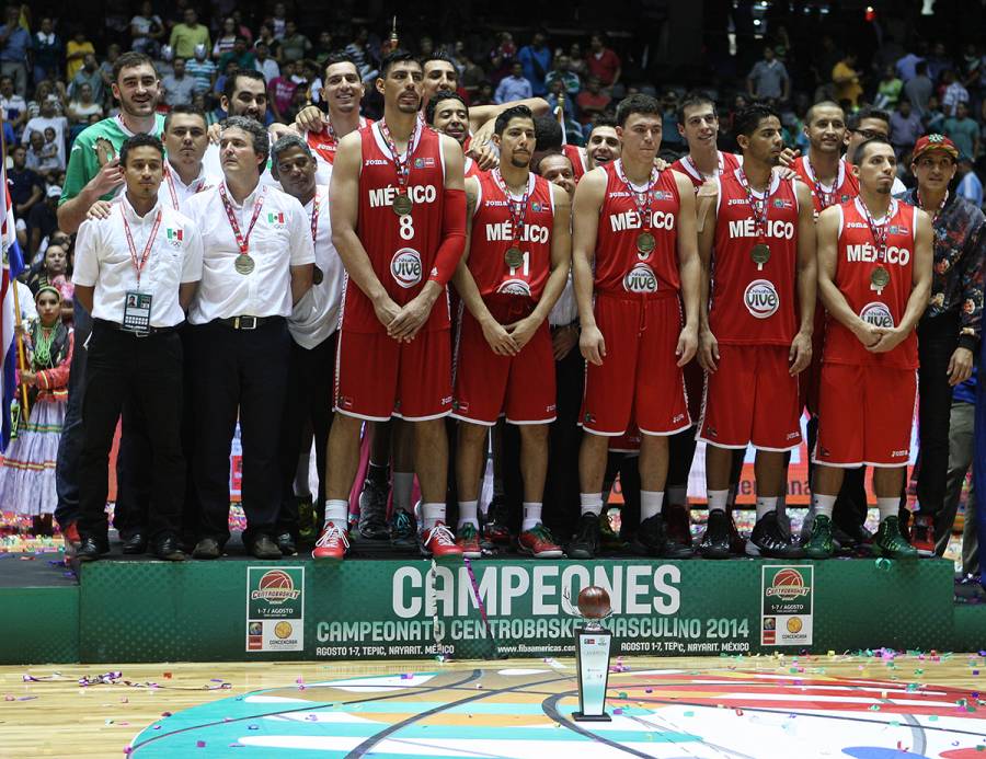 México, Campeón del Centrobasket Varonil Tepic 2014