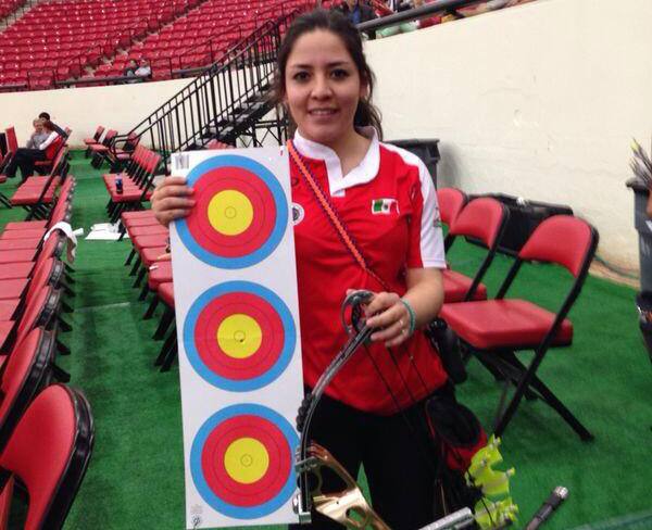 Rosalía Domínguez ganó bronce en la Copa del Mundo de Tiro con Arco Bajo Techo
