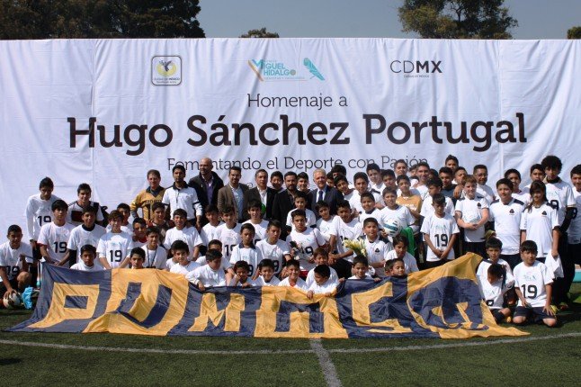 El campo principal del Plan Sexenal se llamará Hugo Sánchez Portugal