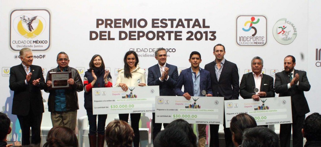 Premio Estatal del Deporte 2013, e instaura nuevo galardón al Deporte Social
