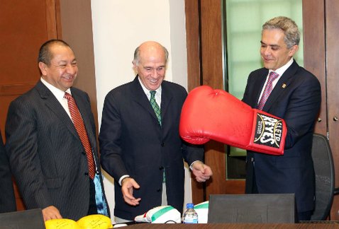 Se nombró presidente de la Comisión de Box del DF al empresario Francisco Mijares