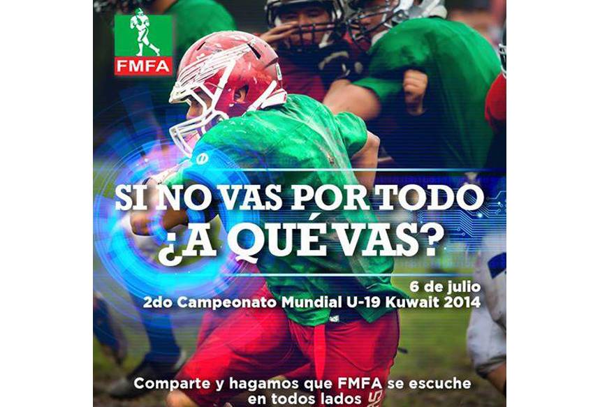 México busca hacer historia en Mundial Sub 19 de futbol americano