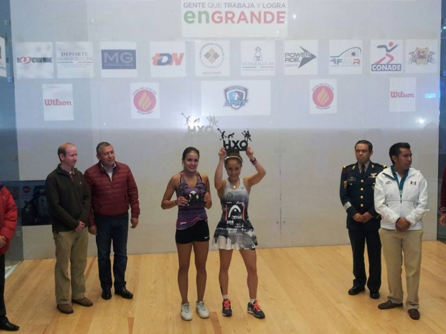 Conquista Paola Longoria tricampeonato en Abierto Mexicano de Raquetas