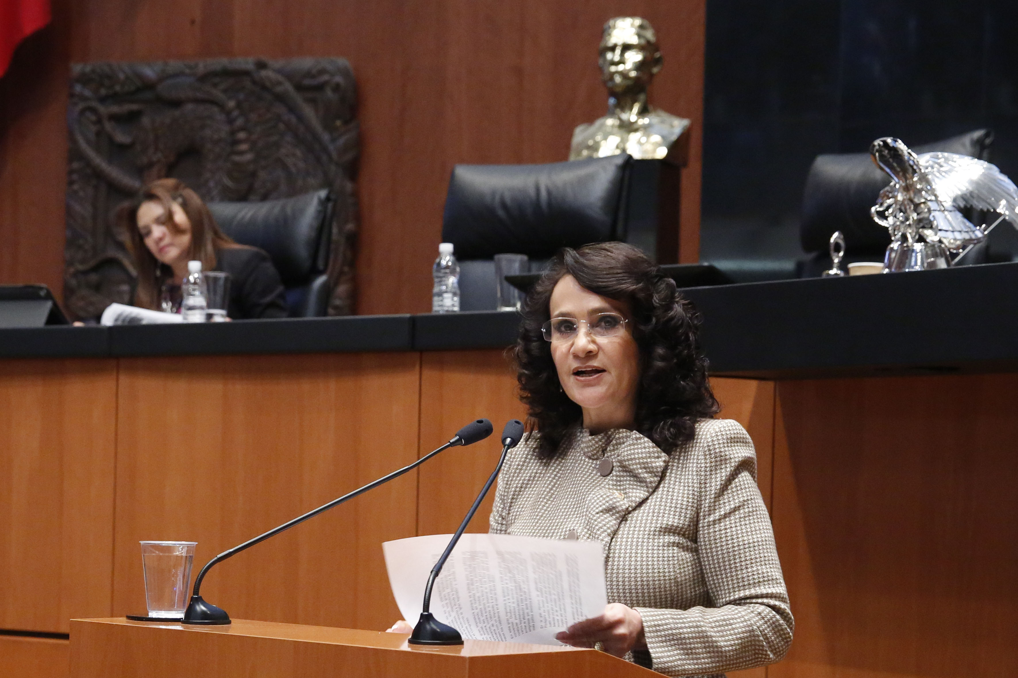 Que el SAT aplique la ley sin favorecer a nadie, exige la senadora Dolores Padierna