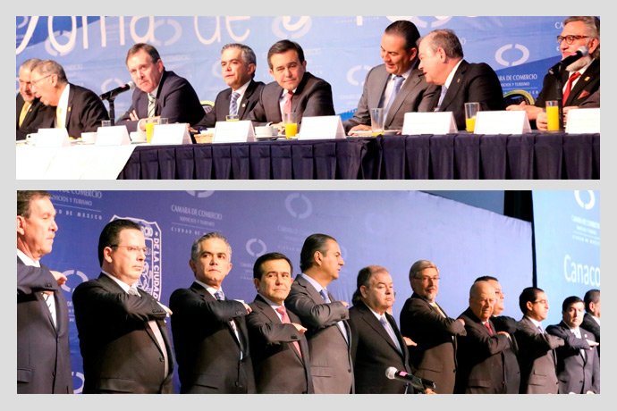 TOMA DE PROTESTA DE LA MESA DIRECTIVA DE LA CÁMARA DE COMERCIO DE LA CIUDAD DE MÉXICO