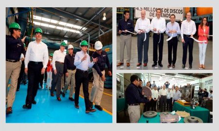 INAUGURAN AMPLIACIÃ“N DE PLANTA PRODUCTORA DE SUSPENSIONES Y FRENOS DE DISCO EN SAN MARTÃN TEXMELUCAN, PUEBLA