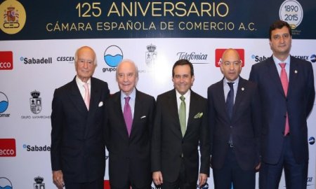 ASISTE ILDEFONSO GUAJARDO AL 125 ANIVERSARIO DE LA CÃMARA ESPAÃ‘OLA DE COMERCIO