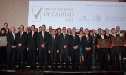 Entrega del Premio Nacional de Calidad 2013