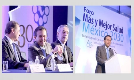 EL SECRETARIO DE ECONOMÃA INAUGURÃ“ EL FORO INTERNACIONAL â€œMÃS Y MEJOR SALUD-MÃ‰XICO 2030â€