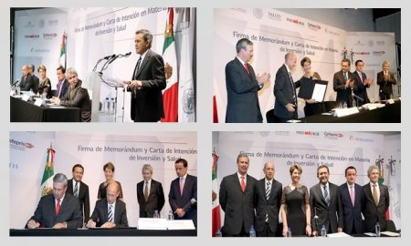 FIRMAN MEMORÃNDUM DE ENTENDIMIENTO Y CARTA DE INTENCIÃ“N EN MATERIA DE SALUD E INVERSIÃ“N