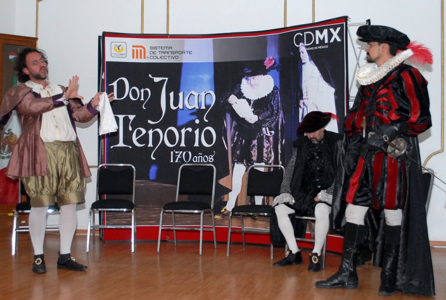 INVITA EL STC A PRESENCIAR EN ZAPATA a€œDON JUAN TENORIOa€; OBRA QUE CUMPLE 170 AÑOS DE REPRESENTARSE EN MÉXICO