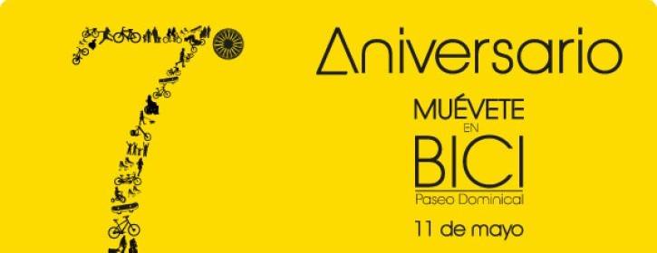 CELEBRA LOS 7 AÑOS DE MUÉVETE EN BICI