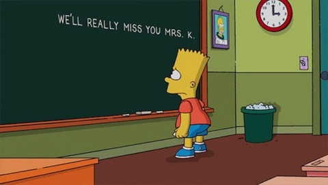 Adios Edna Krabappel y Marcia Wallace