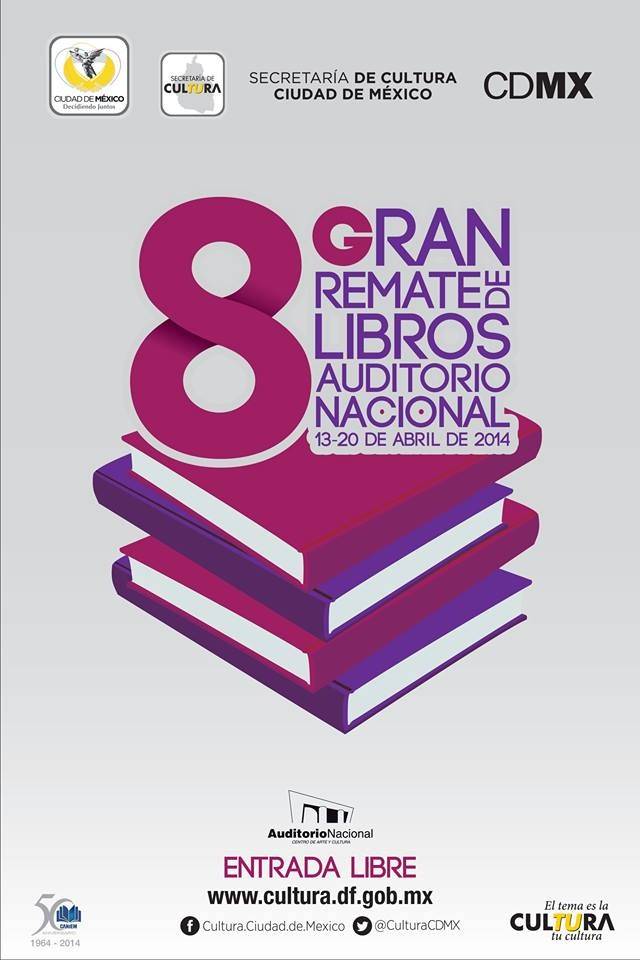 8° Gran Remate de Libros en el Auditorio Nacional