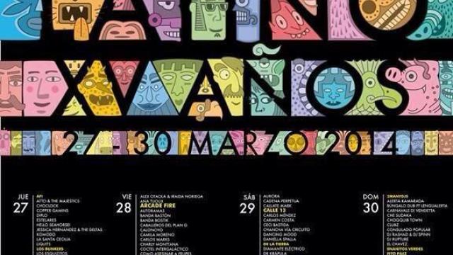 Cartel Vive Latino 2014