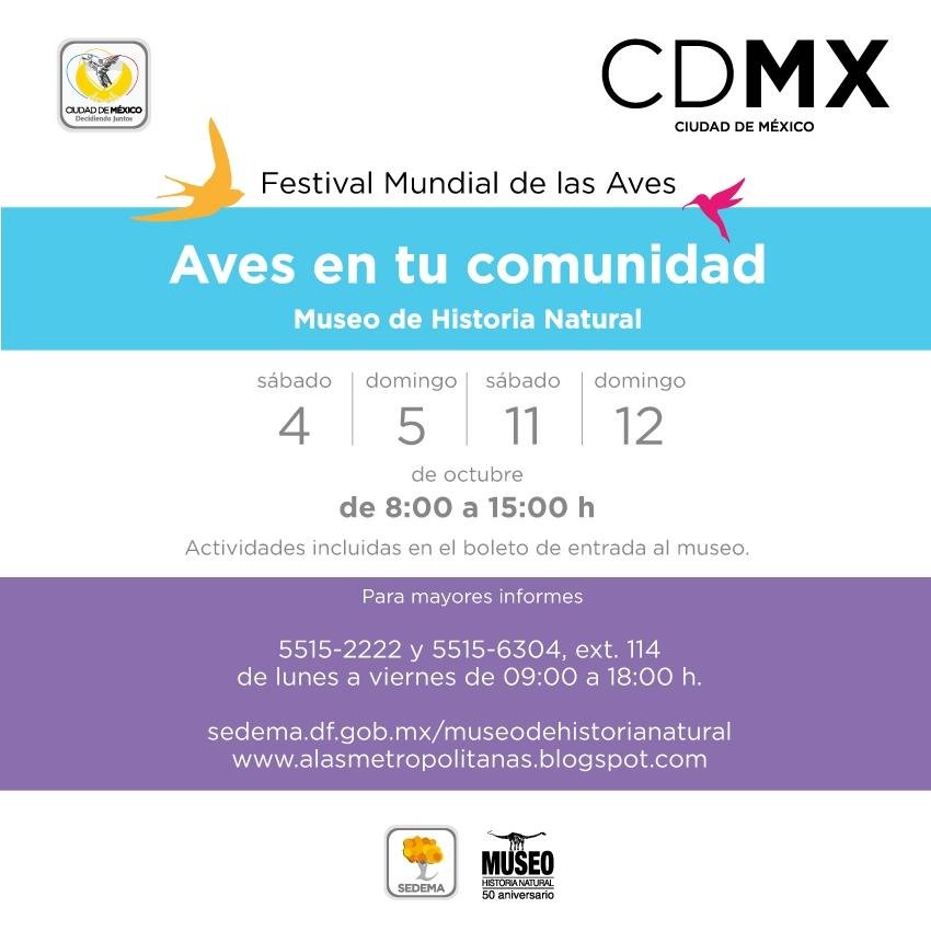Festival Mundial de las Aves 2014 en Museo de Historia Natural