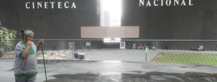 LA LLUVIA INVADE LA CINETECA NACIONAL