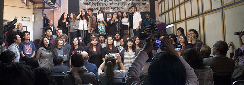 COMPARTE XYAN SU SONIDO TRANSPARENTE EN LA ESCUELA DE MÚSICA DEL ROCK A LA PALABRA
