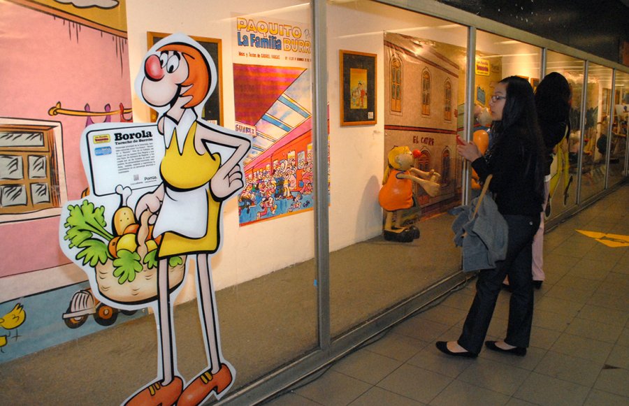 HOMENAJEAN STC Y PORRUA AL HISTORIETISTA GABRIEL VARGAS, CREADOR DE a€œLA FAMILIA BURRÓNa€, EN EL CENTENARIO DE SU NACIMIENTO