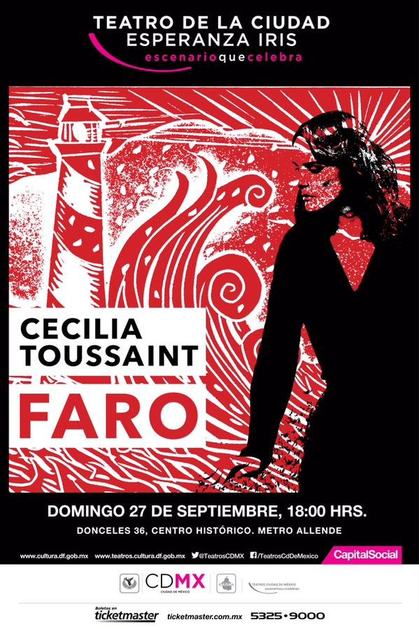 CECILIA TOUSSAINT PRESENTARÁ