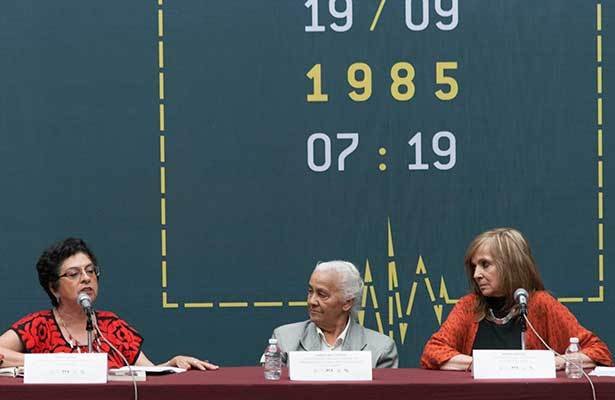 LA SUMISI&Oacute;N SE QUED&Oacute; BAJO LOS ESCOMBROS, LUEGO DEL SISMO DE 1985.- EVANGELINA CORONA