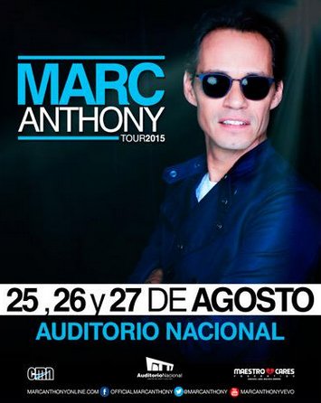 GENTE DE ZONA INVITADOS ESPECIALES DE MARC ANTHONY EN EL AUDITORIO NACIONAL
