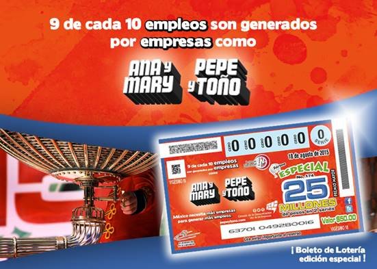 Â¡Pepe y ToÃ±o ya tienen su â€œcachitoâ€ de loterÃ­a!