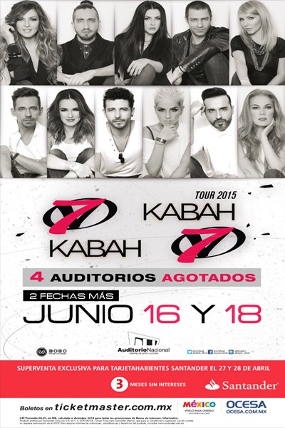 OV7 & KABAH DOS FECHAS MÁS