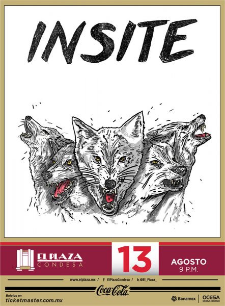 INSITE FESTEJARÁ MÁS DE 10 AÑOS DE CARRERA EN EL PLAZA CONDESA