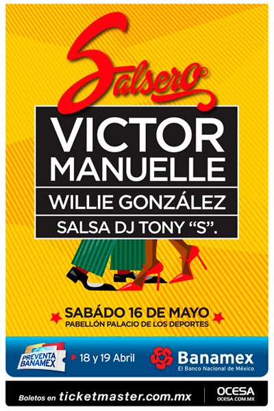 A¡SALSERO! PRESENTA: VICTOR MANUELLE Y WILLIE GONZÁLEZ
