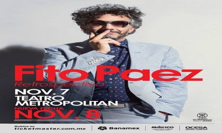 Fito PÃ¡ez vuelve a MÃ©xico para ofrecer una retrospectiva de su trayectoria
