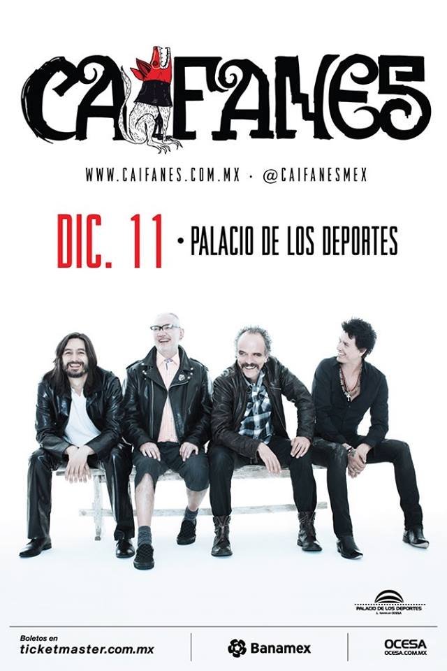Caifanes ofrecerá un ritual musical en la Ciudad de México