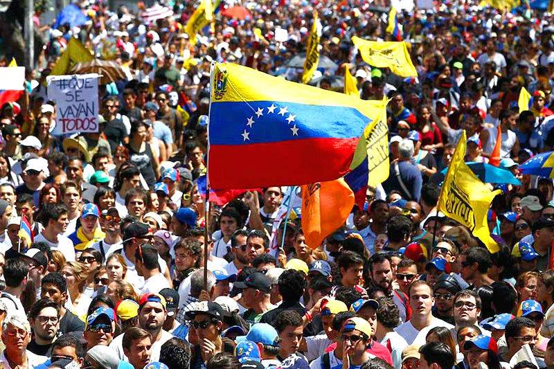 Protestas en Venezuela, por respeto a derechos humanos y libertades