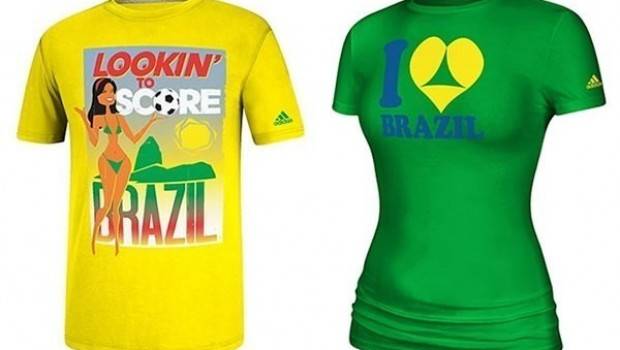Brasil prevé retirar del mercado camisetas con connotación sexual