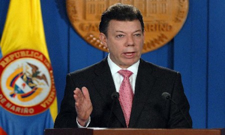 Ustedes son la viva prueba de que tenemos con quÃ© construir un paÃ­s prÃ³spero y en paz, les dijo el Presidente Santos a los empresarios