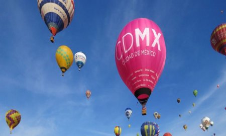 Surca globo CDMX cielo francÃ©s