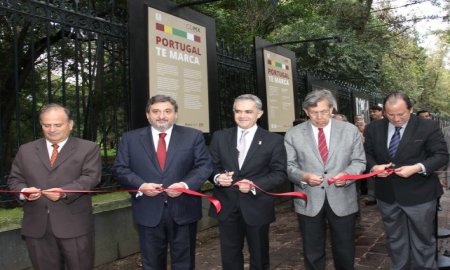 Inaugura Mancera exposiciÃ³n fotogrÃ¡fica â€œPortugal Te Marcaâ€