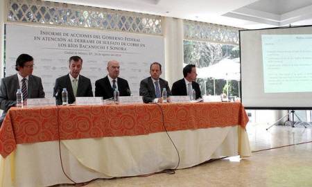 Informa Gobierno de la RepÃºblica acciones en atenciÃ³n al derrame de cobre en rÃ­os de Sonora