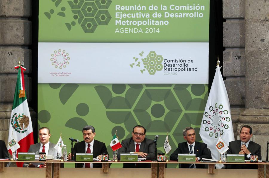 El gobernador de Puebla asistió a la Reunión de la Comisión de Desarrollo Metropolitan