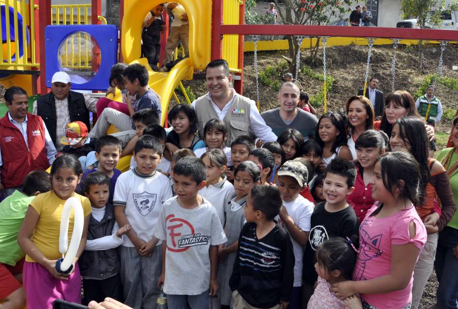 RECIBEN VECINOS DE NAUCALPAN UN GRAN ESPACIO RECREATIVO