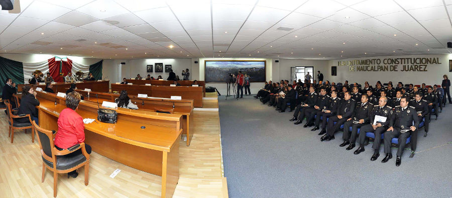 REFUERZA NAUCALPAN POLÍTICAS INTEGRALES CONTRA LA DELINCUENCIA
